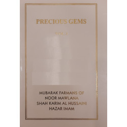 [Book] (English) PRECIOUS GEMS - VOL-1 - MUABARK FARMANS OF MHI